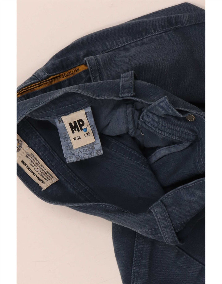 Meltin' Pot Jean droit homme W33 L32 bleu coton