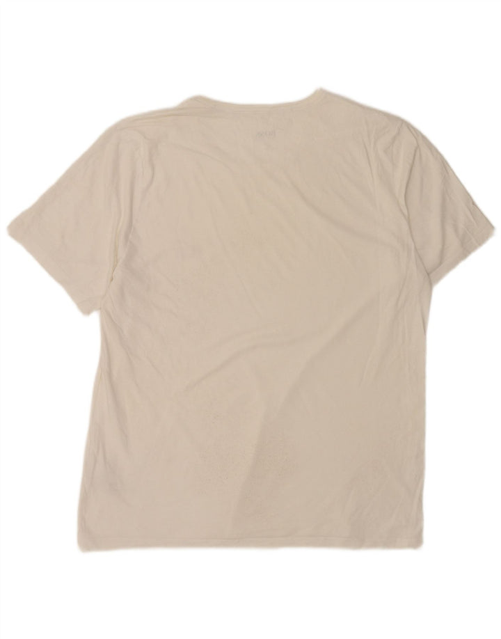 Hugo Boss T-Shirt Homme Top 2XL Coton Blanc