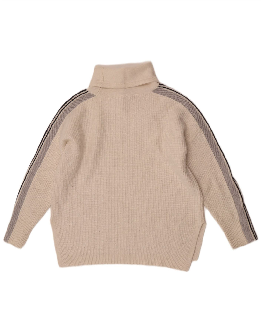 The White Company Pull col roulé pour femme UK 14 Blanc moyen