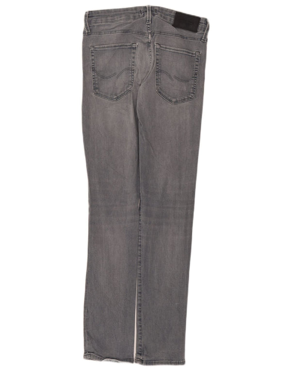 Jack & Jones Jean Skinny W30 L32 Homme Gris Coton