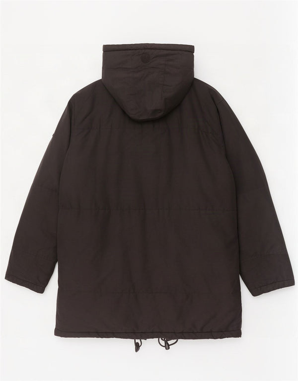 Asics Parka à capuche pour homme UK 40 Large Noir