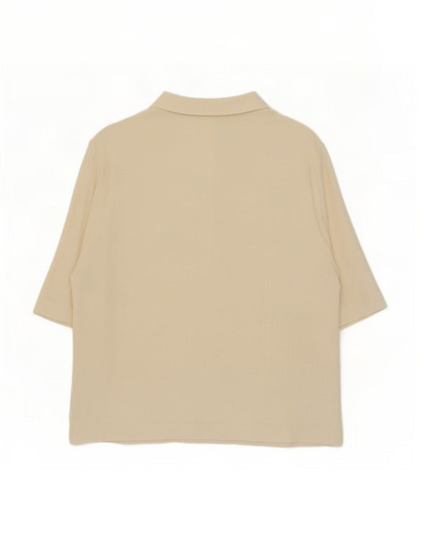 Zara Polo Femme UK 18 XL Beige