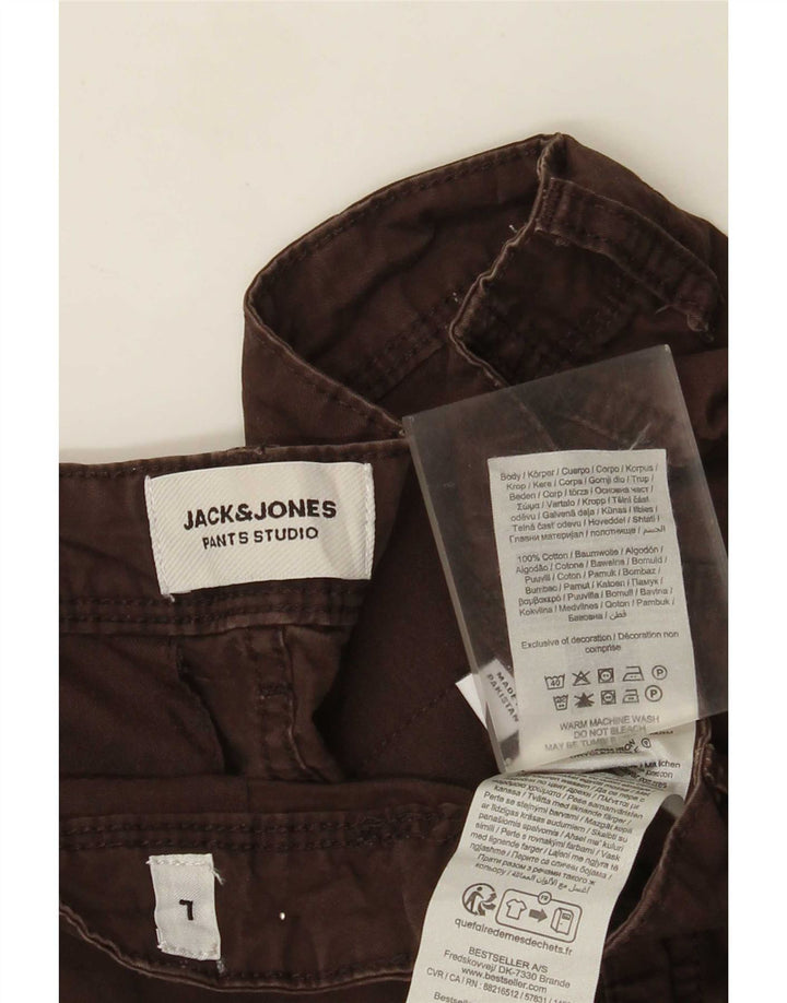 Jack & Jones Short Cargo Homme Large W34 Coton Marron