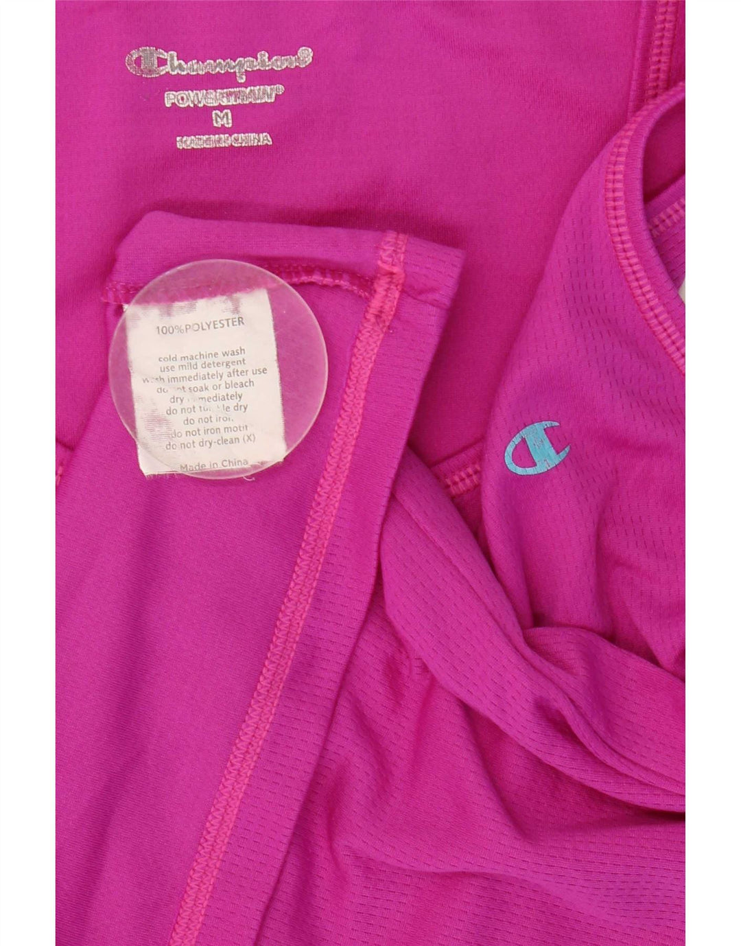 Champion Débardeur Femme UK 12 Rose Moyen Polyester