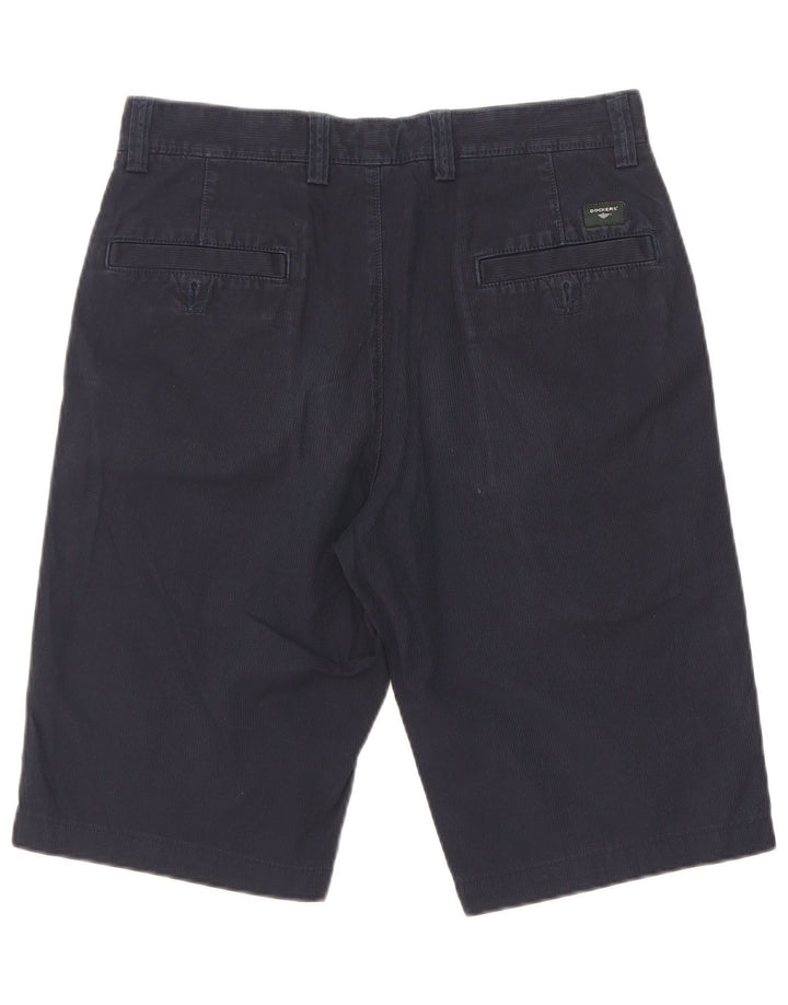 Dockers Short Chino Slim Fit W30 Homme Bleu Marine Moyen