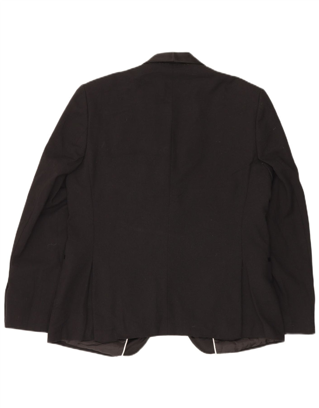 Marks & Spencer Veste blazer à 1 bouton pour homme UK 42 Large Noir Polyester