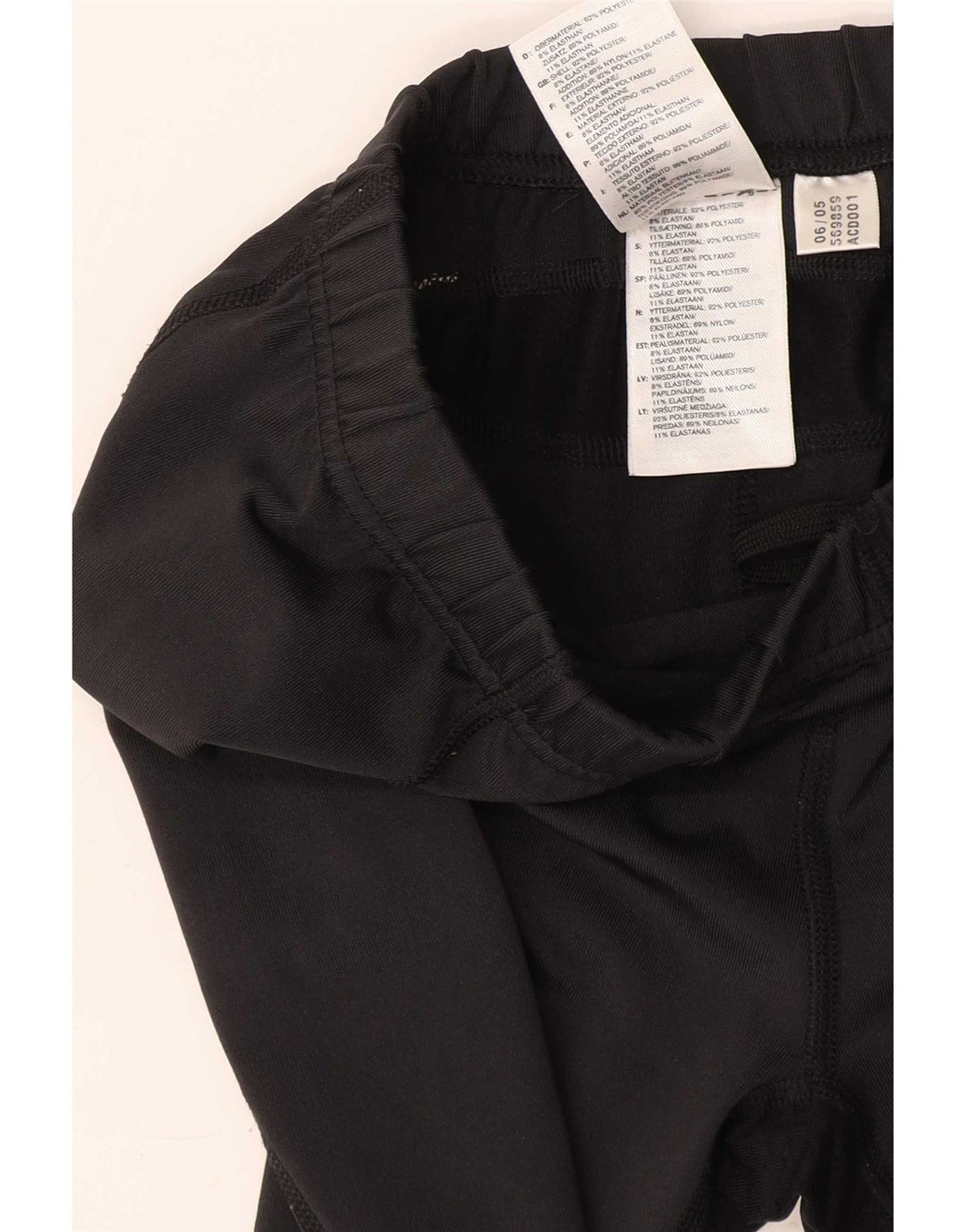 Adidas Pantalon de survêtement Climacool pour femme UK 14 Medium Noir Polyester
