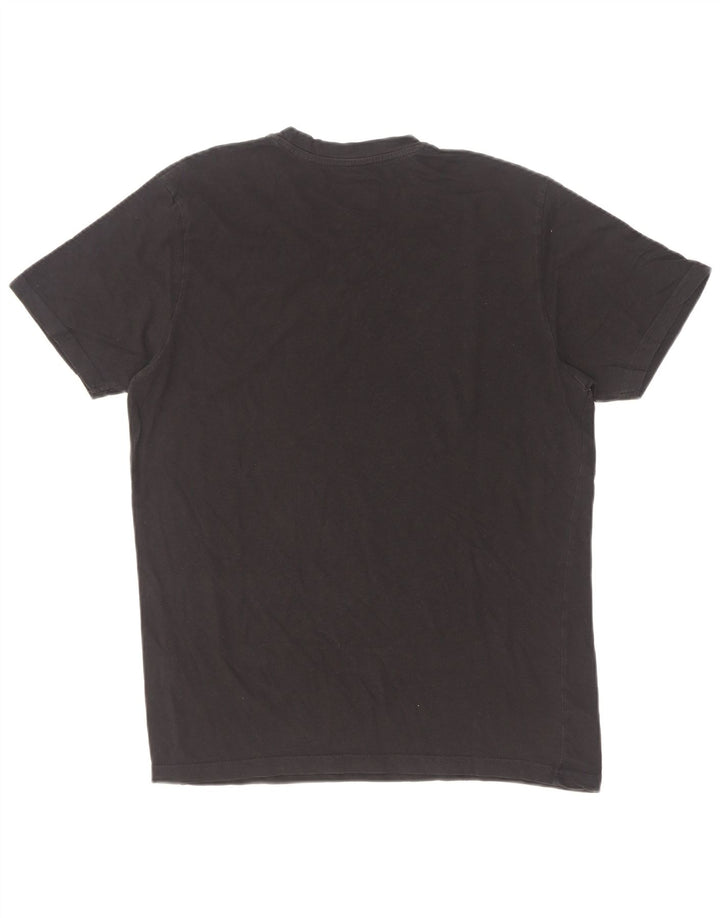 Kappa T-Shirt Graphique Homme Noir Moyen Coton