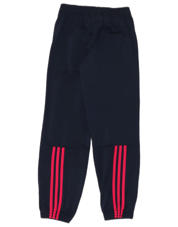 Adidas Pantalon de Survêtement Garçon Joggers 11-12 ans Bleu Marine Polyester