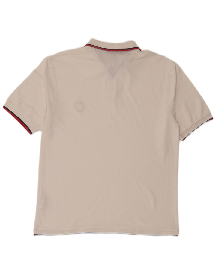 Reebok Polo Homme Grand Blanc Coton