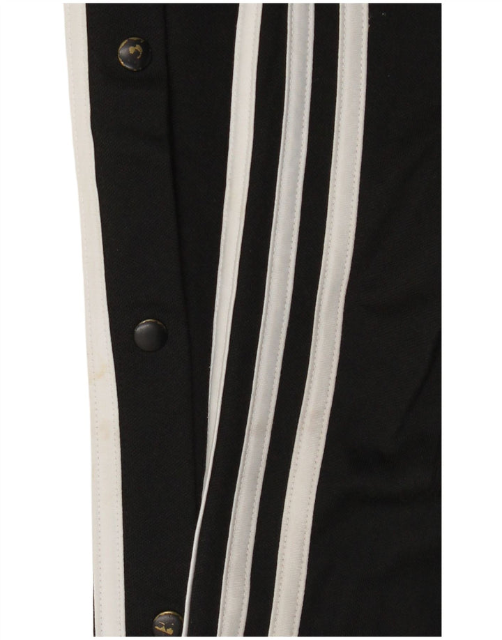 ADIDAS Pantalon de survêtement pour femme UK 8/10 Small Noir Polyester