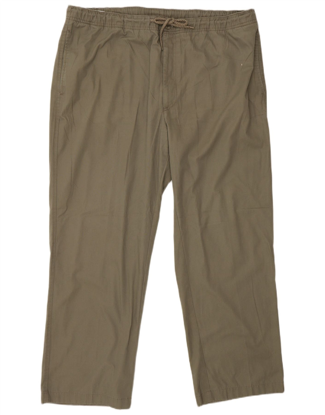 Farah Pantalon Chino Coupe Classique Homme W42 L29 Kaki Polyester