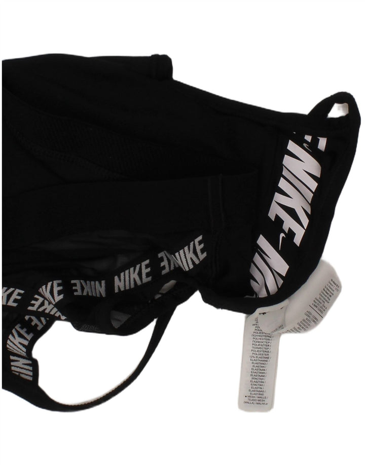 Soutien-gorge de sport rembourré Nike pour femme, petit, noir, polyester