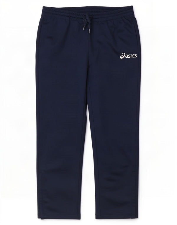 Asics Pantalon de Survêtement Garçon 11-12 ans Bleu Marine Polyester