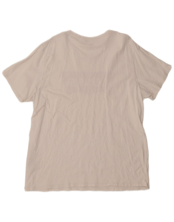 LEVI'S T-Shirt Graphique Femme UK 20 2XL Blanc