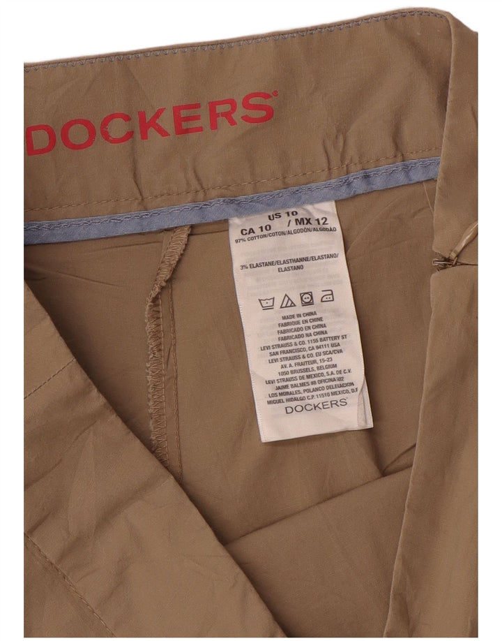 Dockers Jupe-short pour femme US 10 Large en coton beige