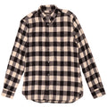 French Connection Chemise en Flanelle Homme Noir Moyen à Carreaux en Coton
