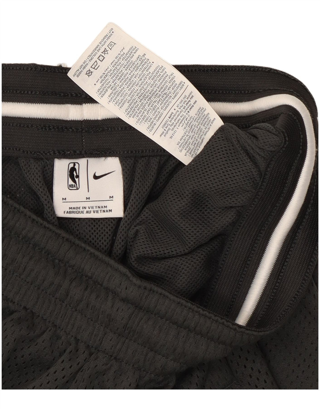 Nike Short de sport graphique pour homme Gris moyen Polyester