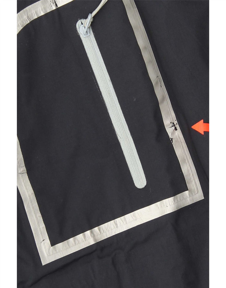 Invicta Veste de pluie graphique pour femme UK 16 Large Bleu marine Colourblock