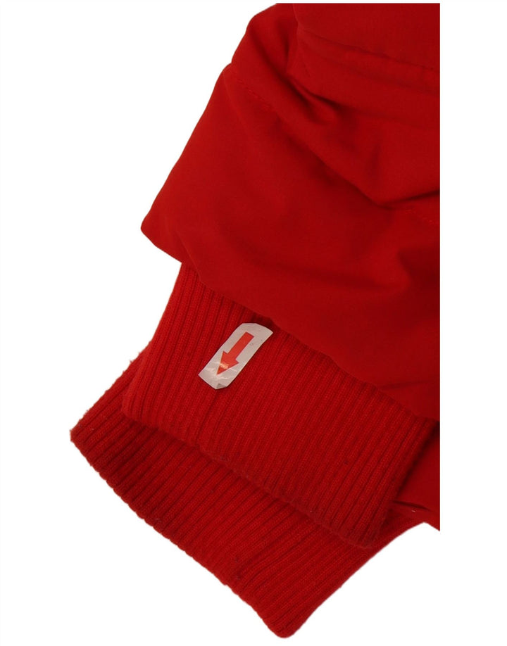 Superdry Veste matelassée The Toggle Puffer Graphic pour femme UK 12 Rouge moyen