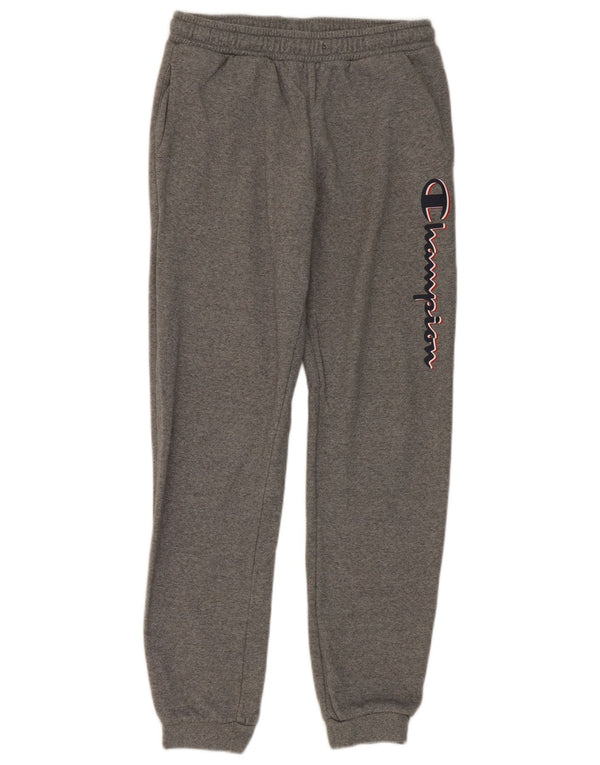 Champion Pantalon de Survêtement Garçon Joggers 15-16 ans 2XL Gris Moucheté