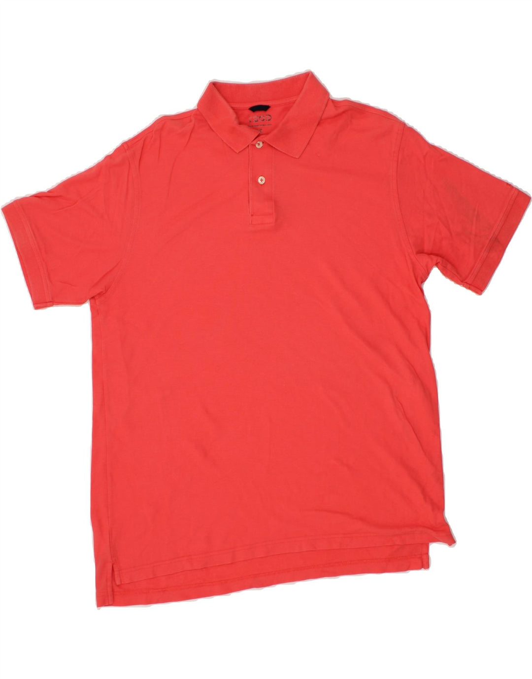 IZOD Mens Polo Shirt Large Red Cotton Vintage Izod and Second-Hand Izod from Messina Hembry 