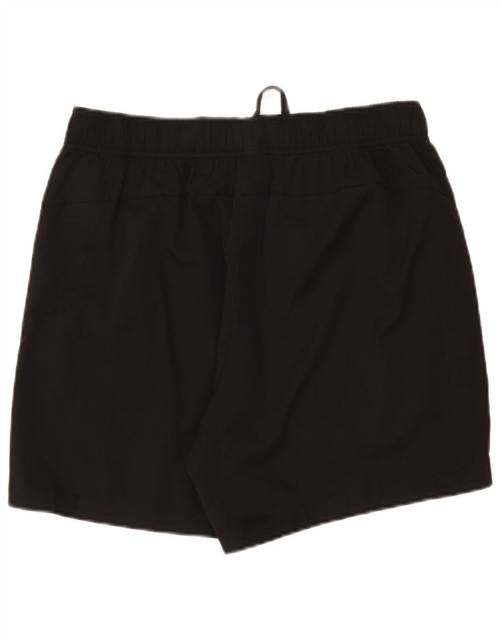 Puma Short de sport pour femme UK 14 Large Noir Polyester