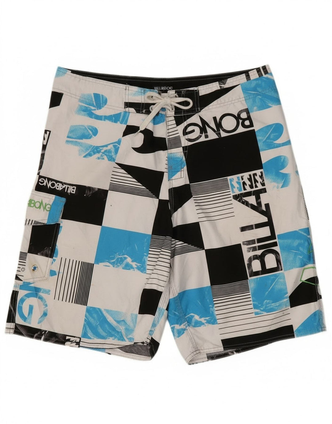Billabong Short De Bain Graphique Homme Large Multicolore Géométrique