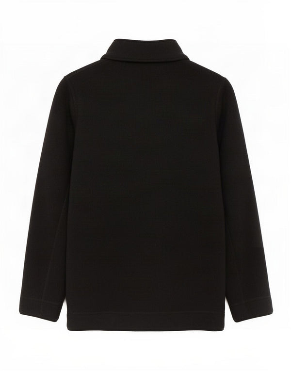 Calvin Klein Veste de survêtement pour femme UK 16 Large Noir Polyester