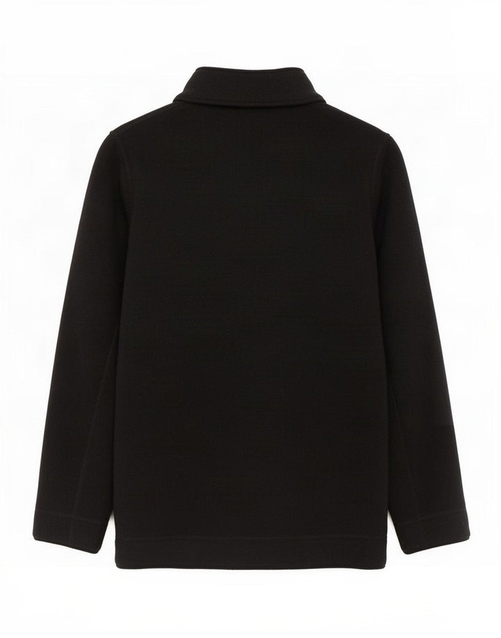 Calvin Klein Veste de survêtement pour femme UK 16 Large Noir Polyester