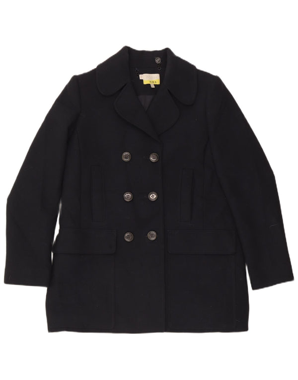 Hobbs Caban Femme UK 12 Medium Bleu Marine Polyester