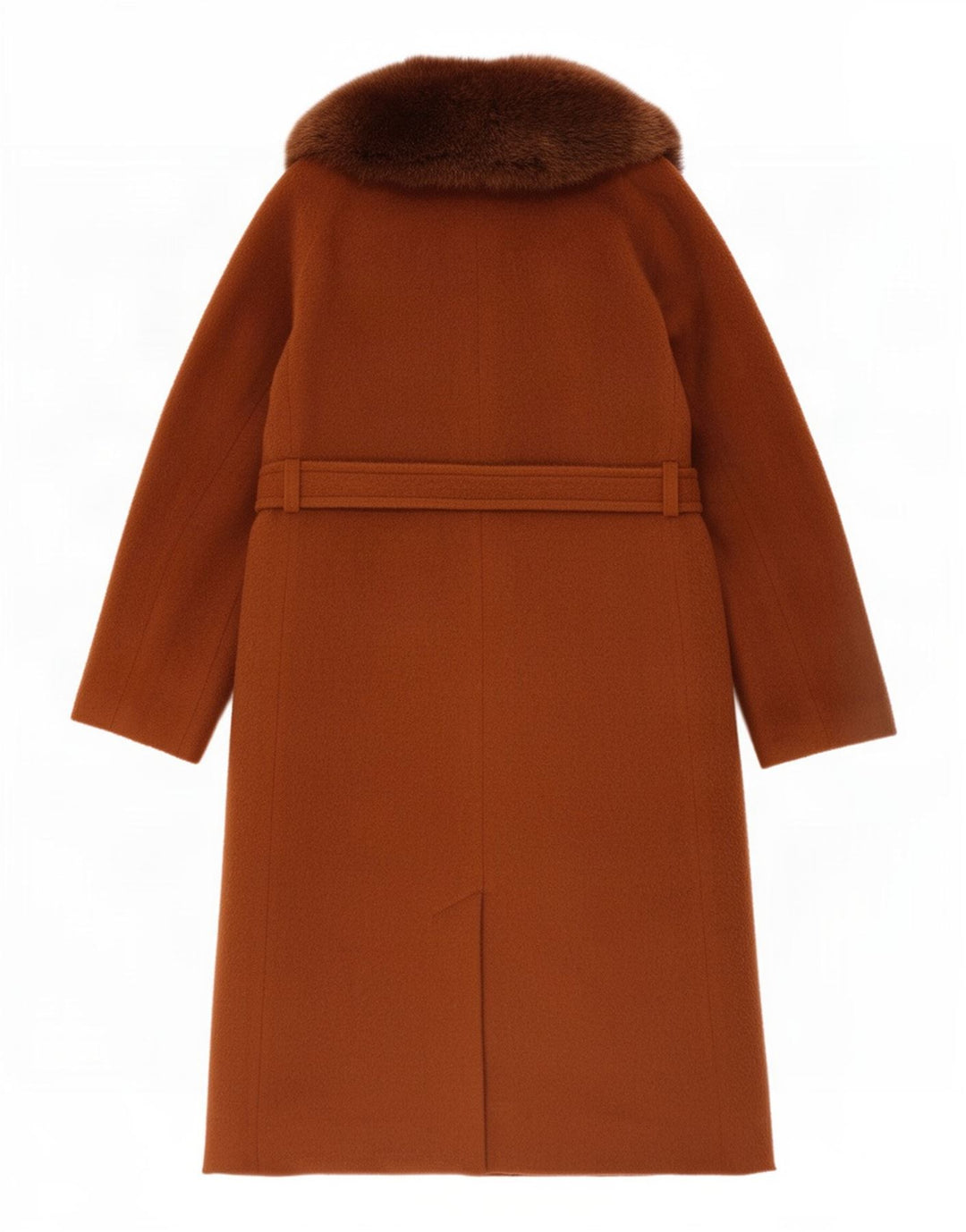 Herno Manteau Femme EU 50 2XL Marron Mohair