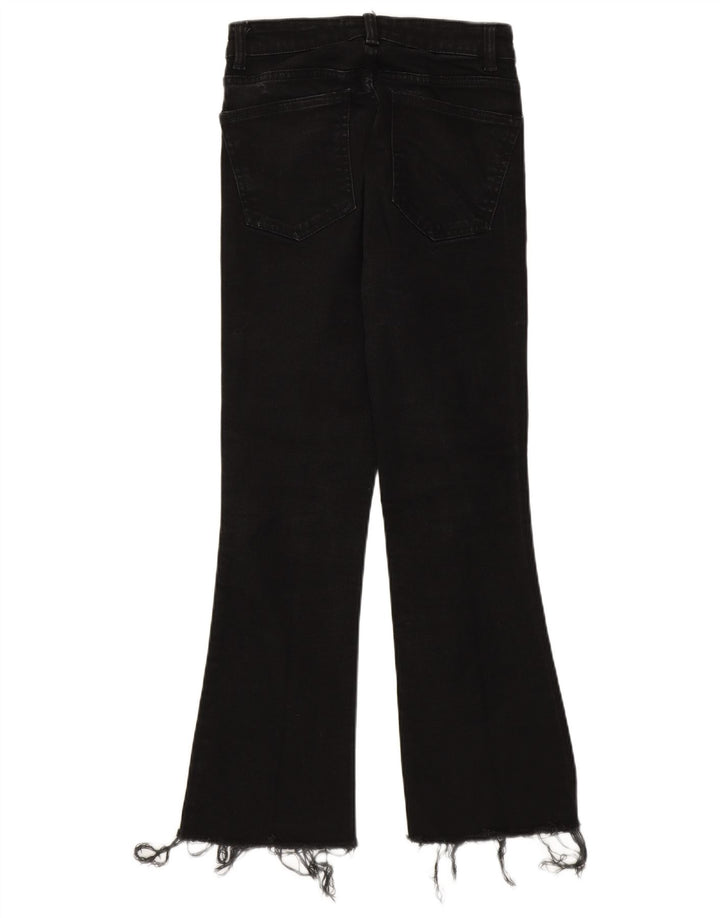 Zara Jean Bootcut Femme EU 36 XS W26 L25 Noir