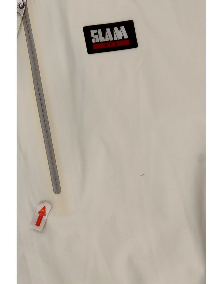 Slam Veste de Pluie Homme UK 44 2XL Nylon Blanc