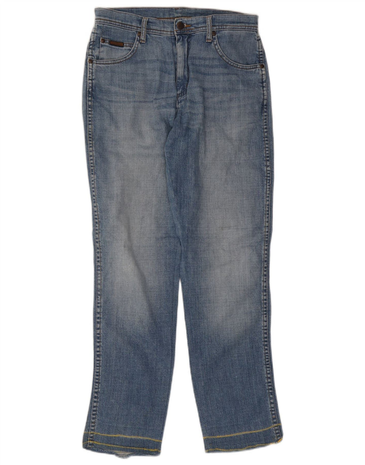 WRANGLER Jean droit homme W30 L30 bleu coton
