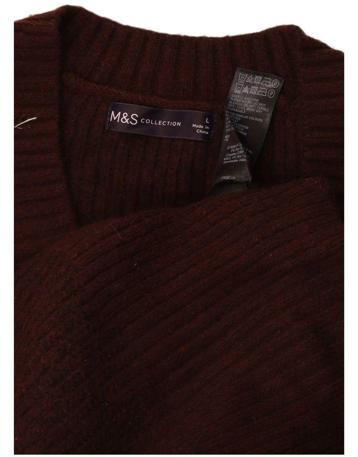 Marks & Spencer Débardeur pour femme UK 16 Large Marron Polyester
