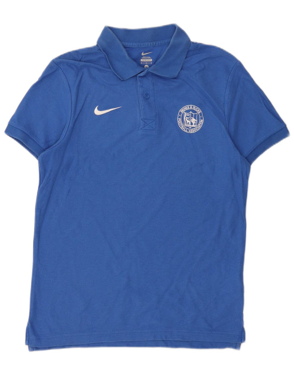 Polo Nike Homme Bleu Moyen Coton