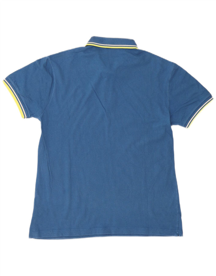 Fred Perry Polo léger et extensible pour homme en coton bleu moyen
