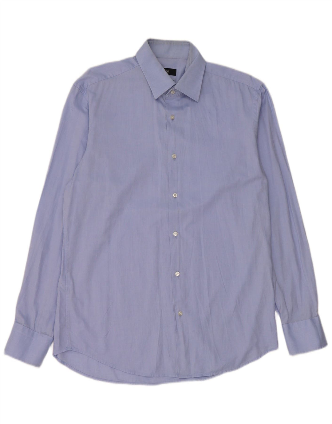 Hugo Boss Chemise Regular Fit Homme Taille 39 Bleu Moyen Coton