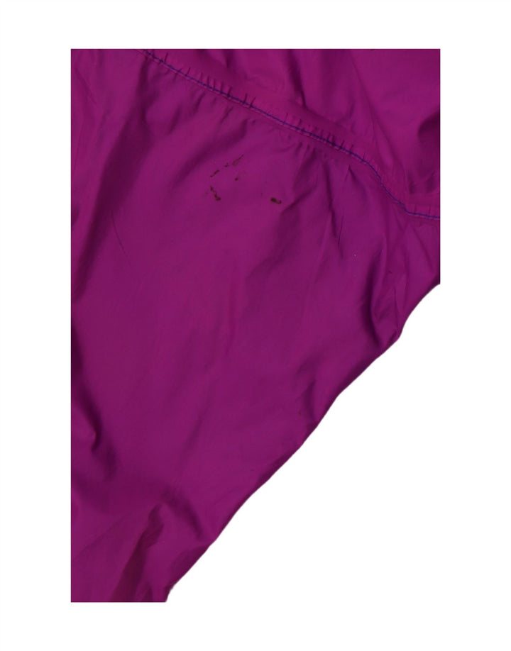 J JEANTEX Veste de pluie à capuche pour femme UK 44/46 2XL Violet Colourblock