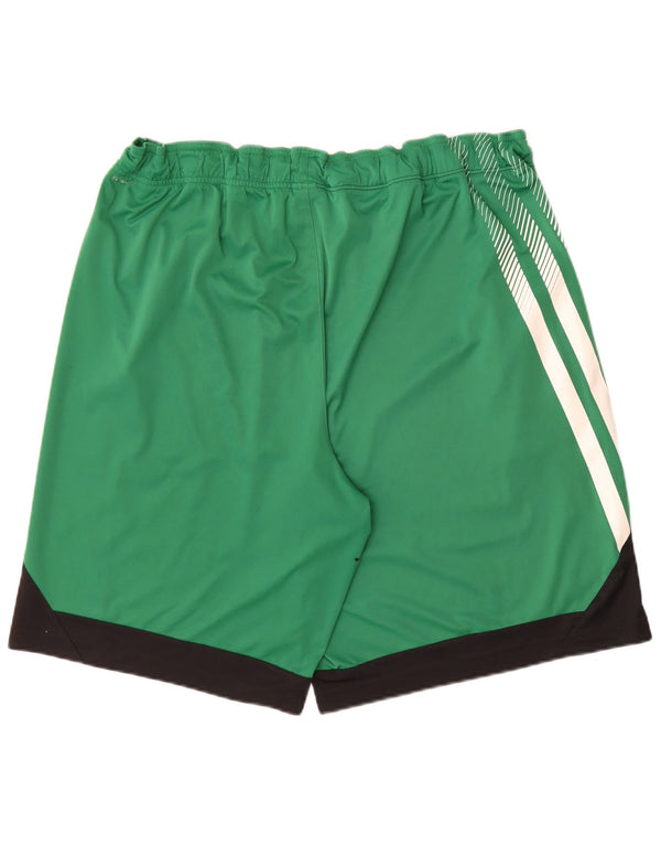 Adidas Short de Sport Boston Celtics XL Homme Vert Colorblock Sports