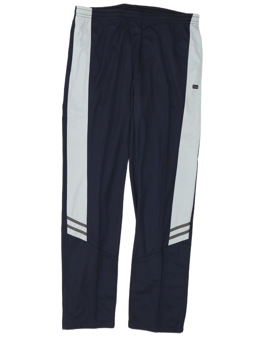 Asics Pantalon De Survêtement Homme XL Bleu Marine Colorblock Polyester