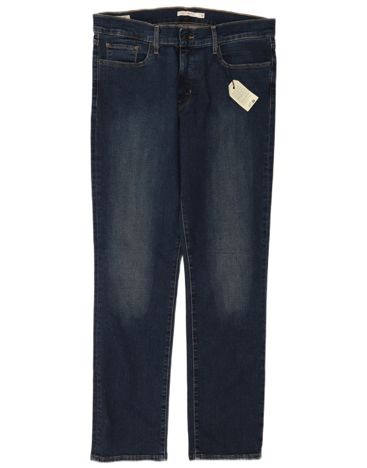 Levi's Jean 314 Shaping Straight Femme Bleu Marine W32 L32 Coton