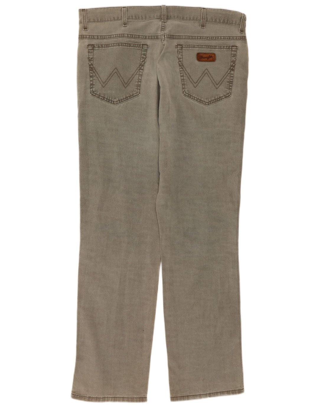 Wrangler Jean Droit Texas Stretch Homme W36 L32 Gris Coton