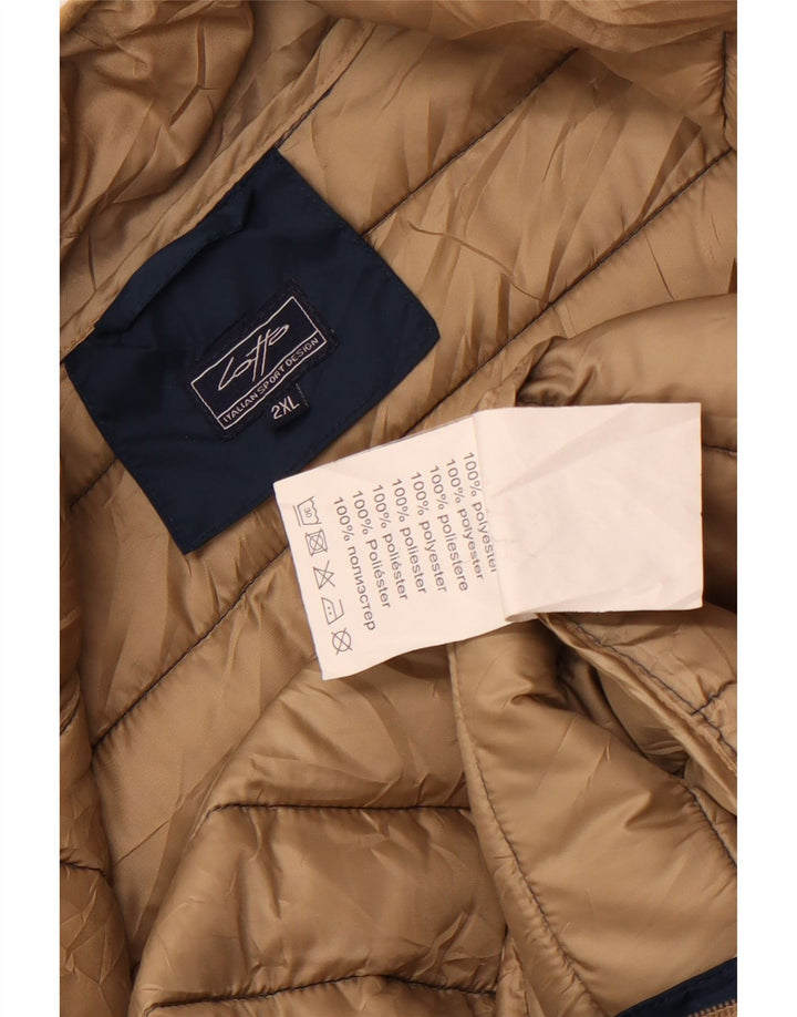 Lotto Veste matelassée pour femme UK 20 2XL Bleu marine Polyester