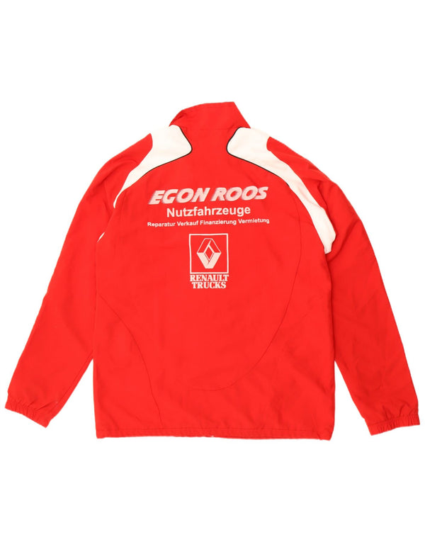 Adidas Veste de survêtement graphique pour homme UK 40/42 Rouge moyen Colourblock