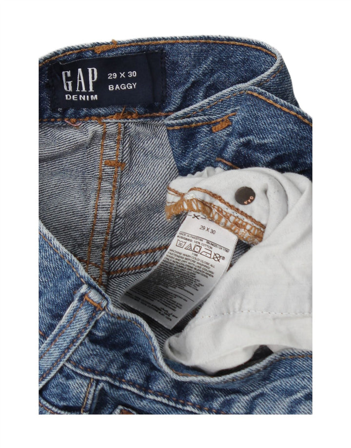 Jean Loose Femme Gap W29 L30 Bleu Marine Coton