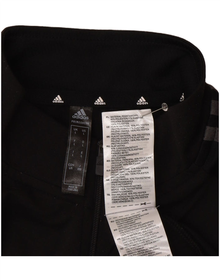 Adidas Hommes Pull Survêtement Haut Grand Noir Polyester
