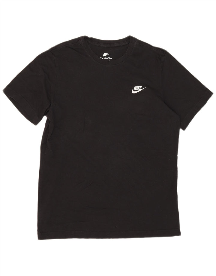 Nike T-Shirt Homme Noir Moyen Coton