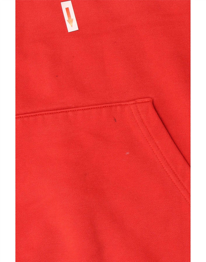 Puma Pull à Capuche Graphique Homme Rouge Large